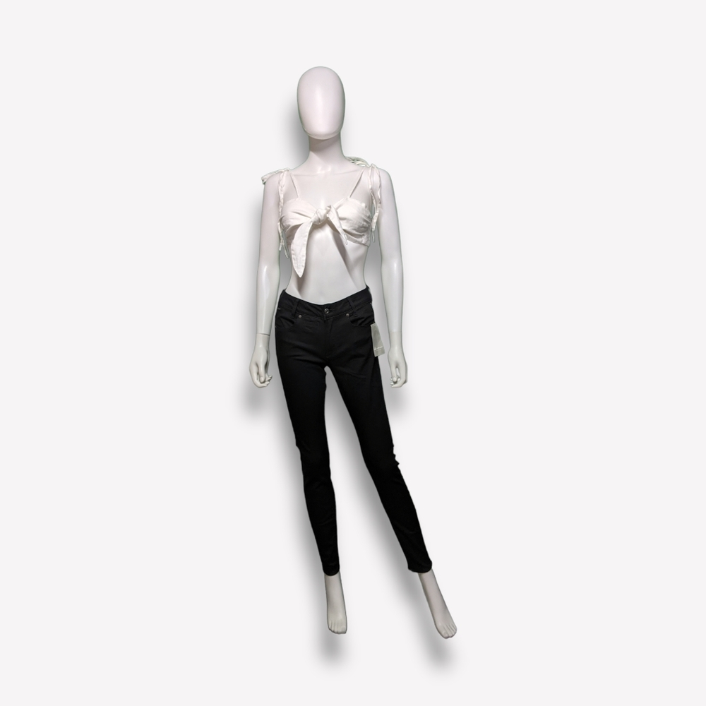 G-Star Raw 5 Pocket Black Skinny Jeans, 26